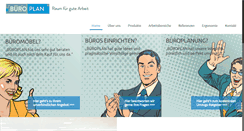 Desktop Screenshot of bueroplan.net